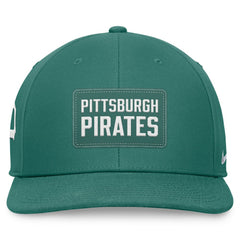 Pittsburgh Pirates Bicoastal Pro Performance Snapback Hat Green