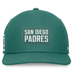 San Diego Padres Bicoastal Pro Performance Snapback Hat Green