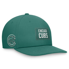 Chicago Cubs Bicoastal Pro Performance Snapback Hat Green