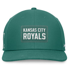 Kansas City Royals Bicoastal Pro Performance Snapback Hat Green