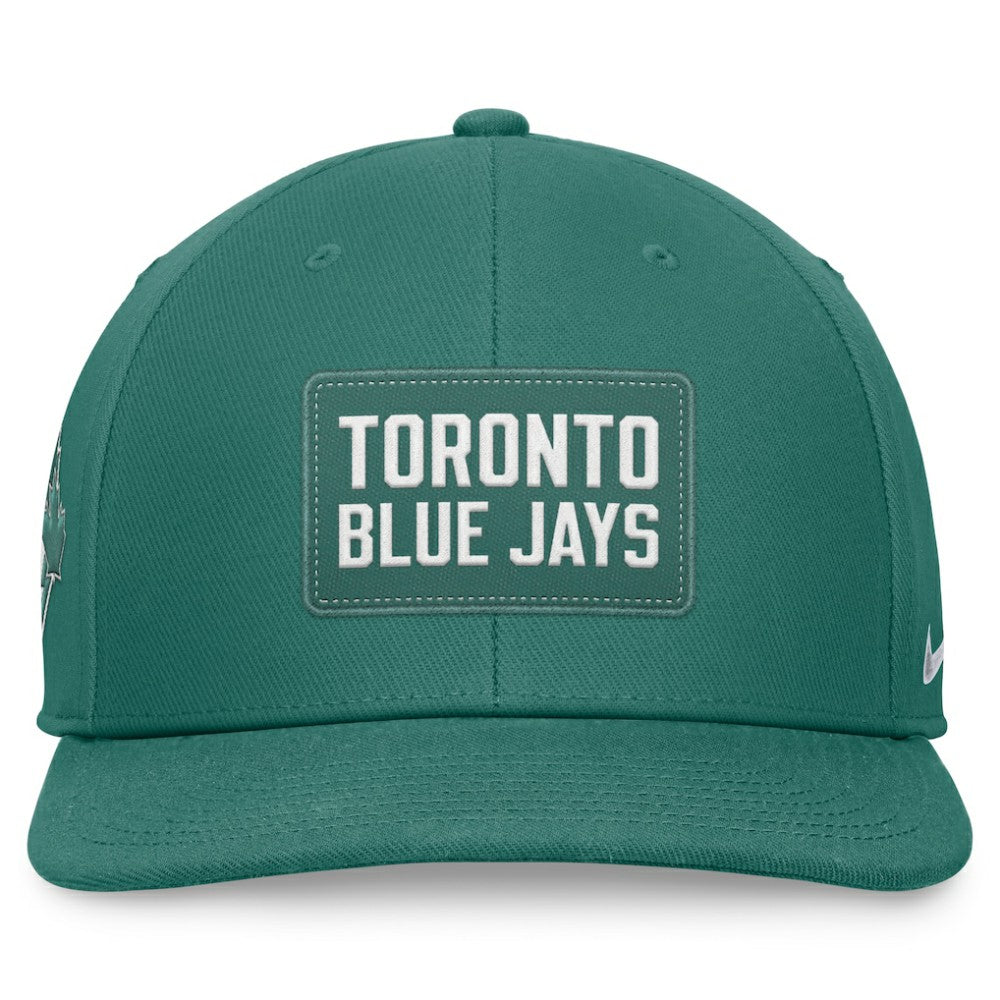 Toronto Blue Jays Bicoastal Pro Performance Snapback Hat Green
