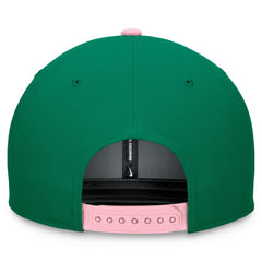 Kansas City Royals Malachite Pro Performance Snapback Hat Green/Pink