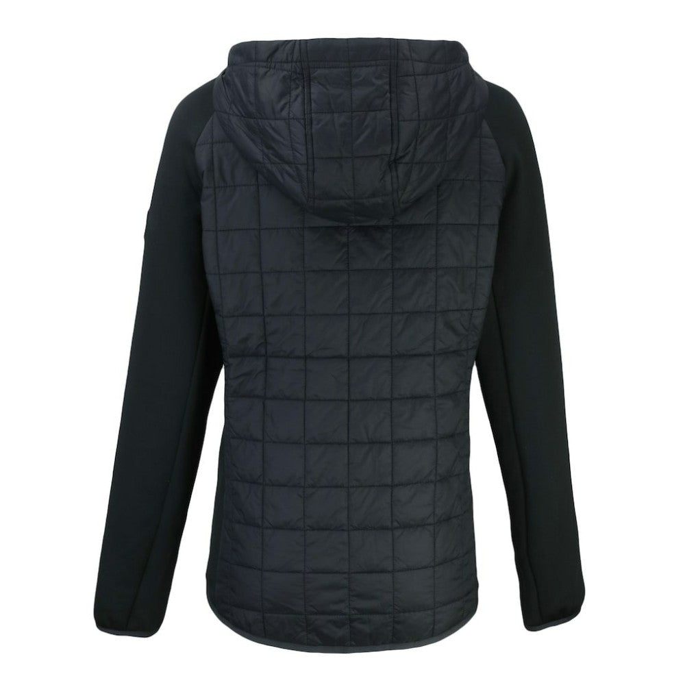 San Francisco Giants Cutter & Buck Women's Cooperstown Collection Rainier Primaloft Eco Full-Zip Hybrid Jacket Black