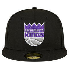 Sacramento Kings 59FIFTY Fitted Hat - Black cheap