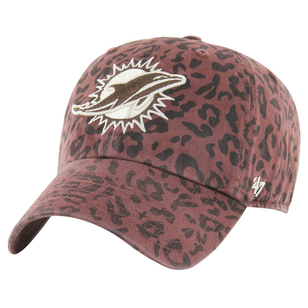 Miami Dolphins '47 Women's Tawny Clean Up Adjustable Hat - Brown on sale