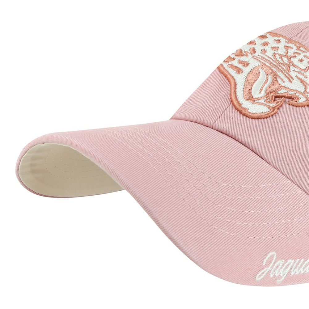 Jacksonville Jaguars '47 Women's Ballpark Cheer Dusty Rose Clean Up Adjustable Hat - Pink outlet