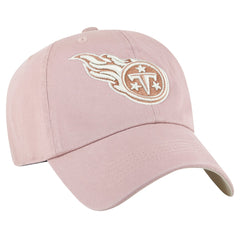 Tennessee Titans '47 Women's Ballpark Cheer Dusty Rose Clean Up Adjustable Hat - Pink discount