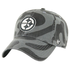 Pittsburgh Steelers '47 Women's Freeform Clean Up Adjustable Hat - Charcoal for sale