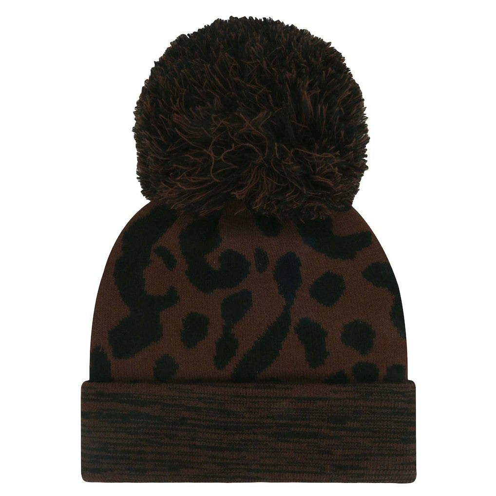 Las Vegas Raiders '47 Women's Cacao Cuffed Knit Hat with Pom - Brown outlet