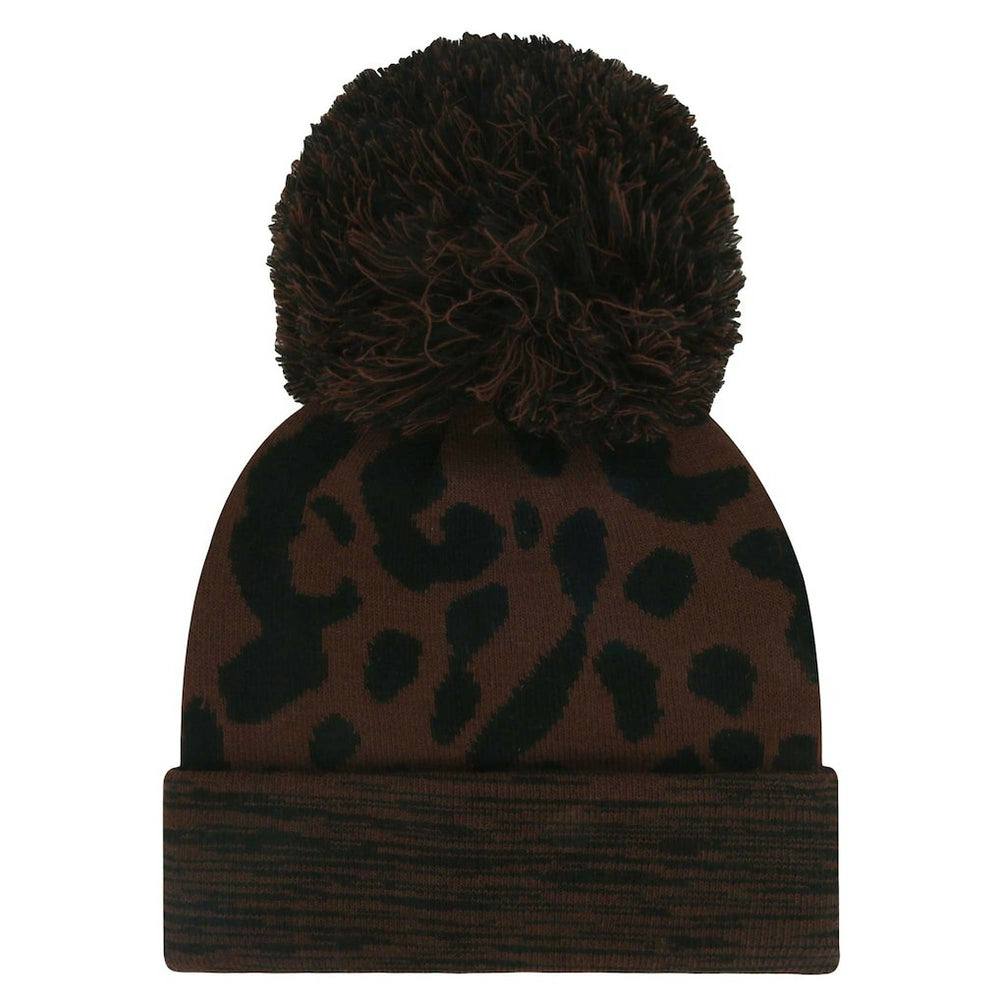 Las Vegas Raiders '47 Women's Cacao Cuffed Knit Hat with Pom - Brown outlet