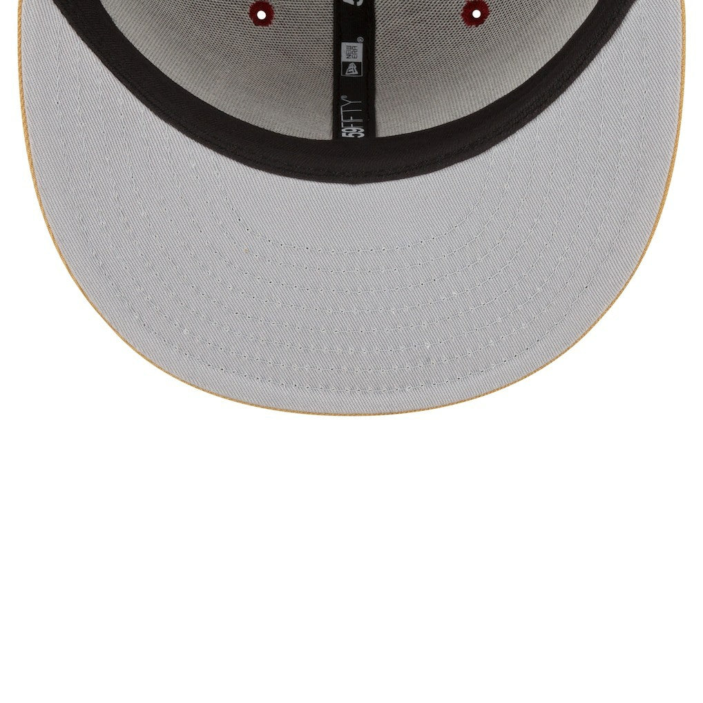 Cleveland Cavaliers 2-Tone 59FIFTY Fitted Hat sale - Wine/Gold for sale