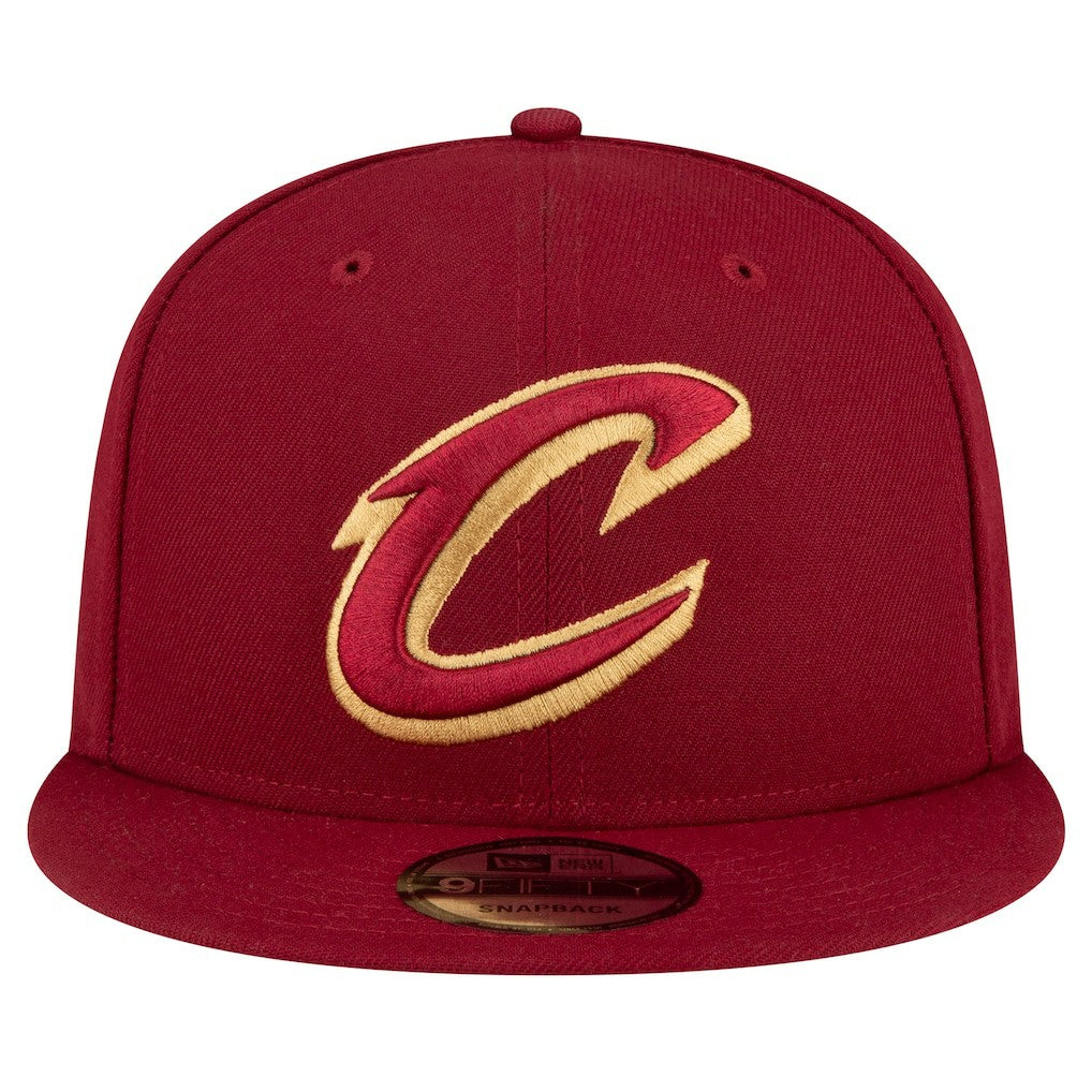 Cleveland Cavaliers Team Color 9FIFTY Snapback Hat sale - Wine on sale