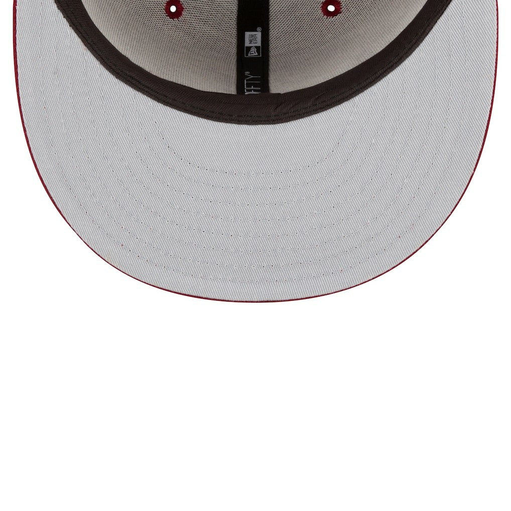 Cleveland Cavaliers Team Color 9FIFTY Snapback Hat sale - Wine on sale