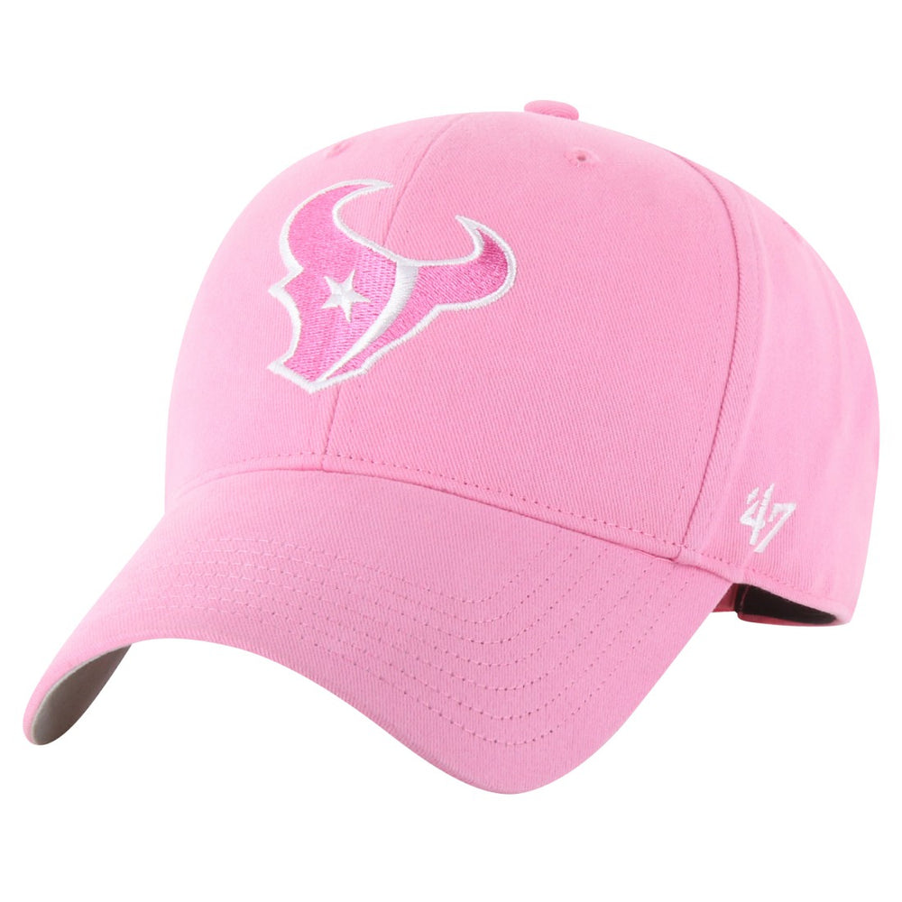Houston Texans '47 Girls Youth Rose MVP Adjustable Hat - Pink outlet