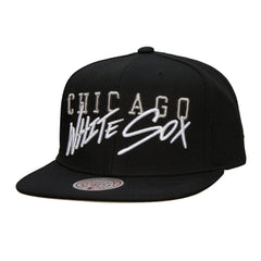 Chicago White Sox Team Tagged Snapback Hat Black