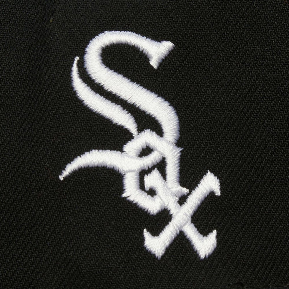 Chicago White Sox Team Tagged Snapback Hat Black