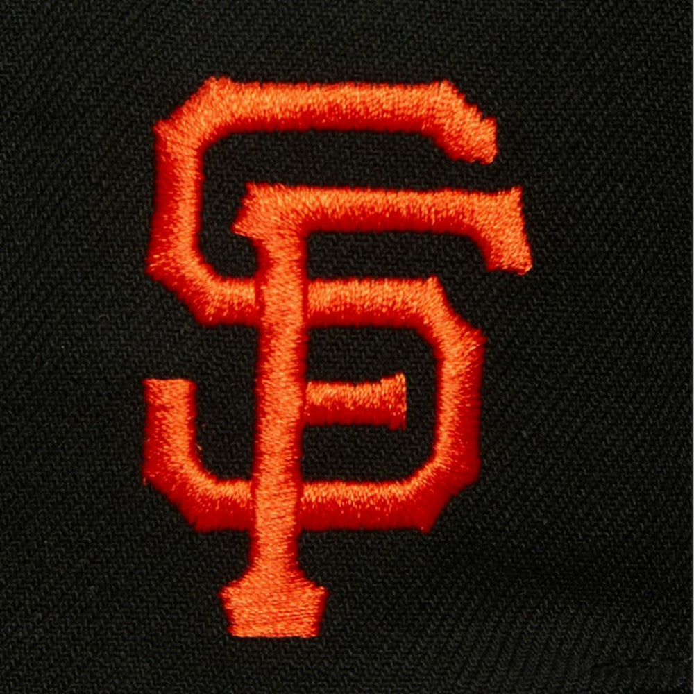 San Francisco Giants Team Tagged Snapback Hat Black