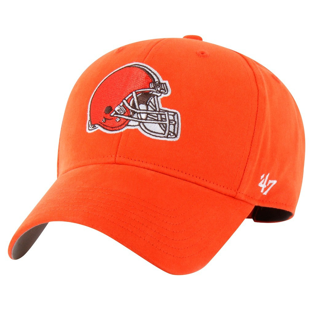 Cleveland Browns '47 Youth Secondary Logo MVP Adjustable Hat - Orange for sale