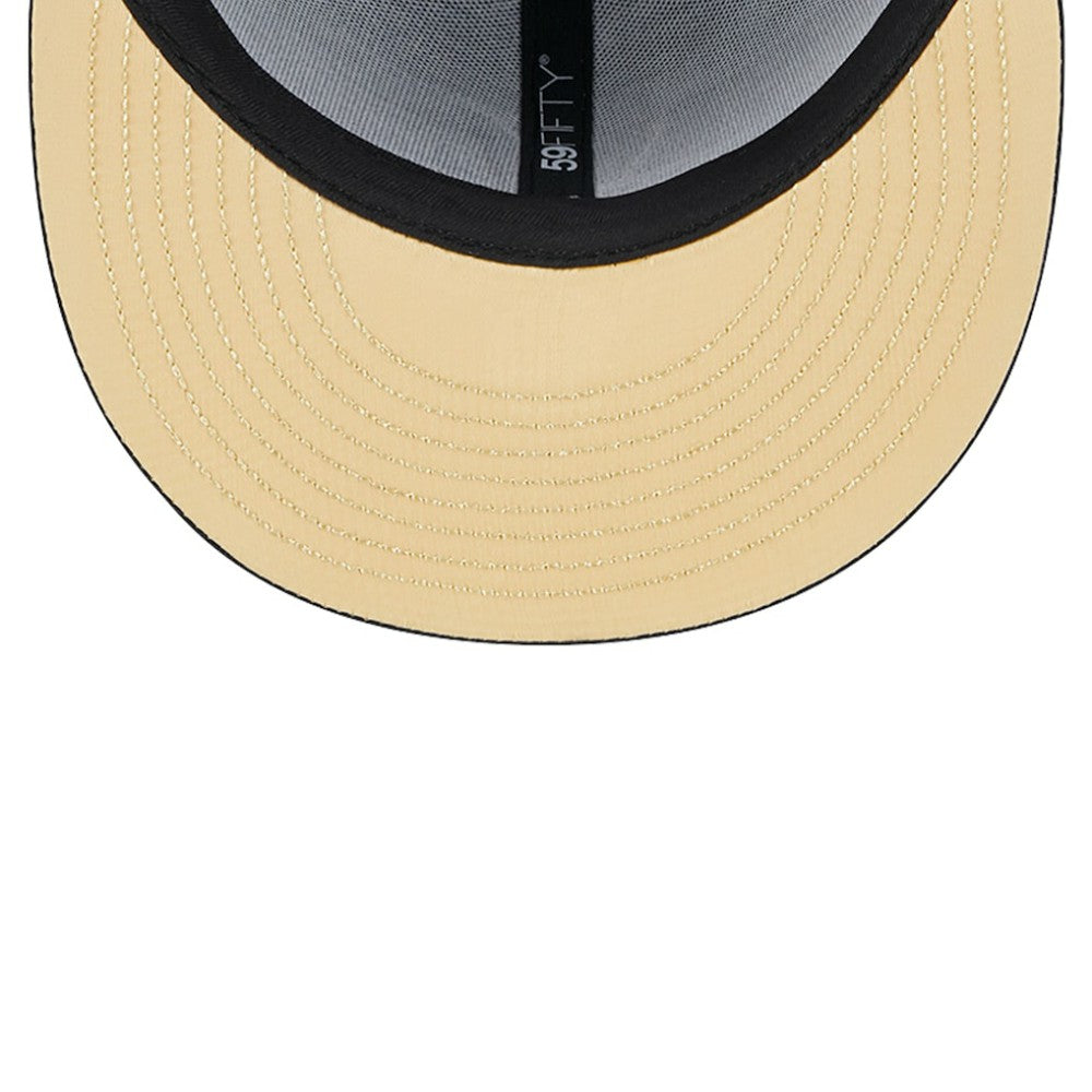Atlanta Braves 59FIFTY Day Allover Fitted Hat Black