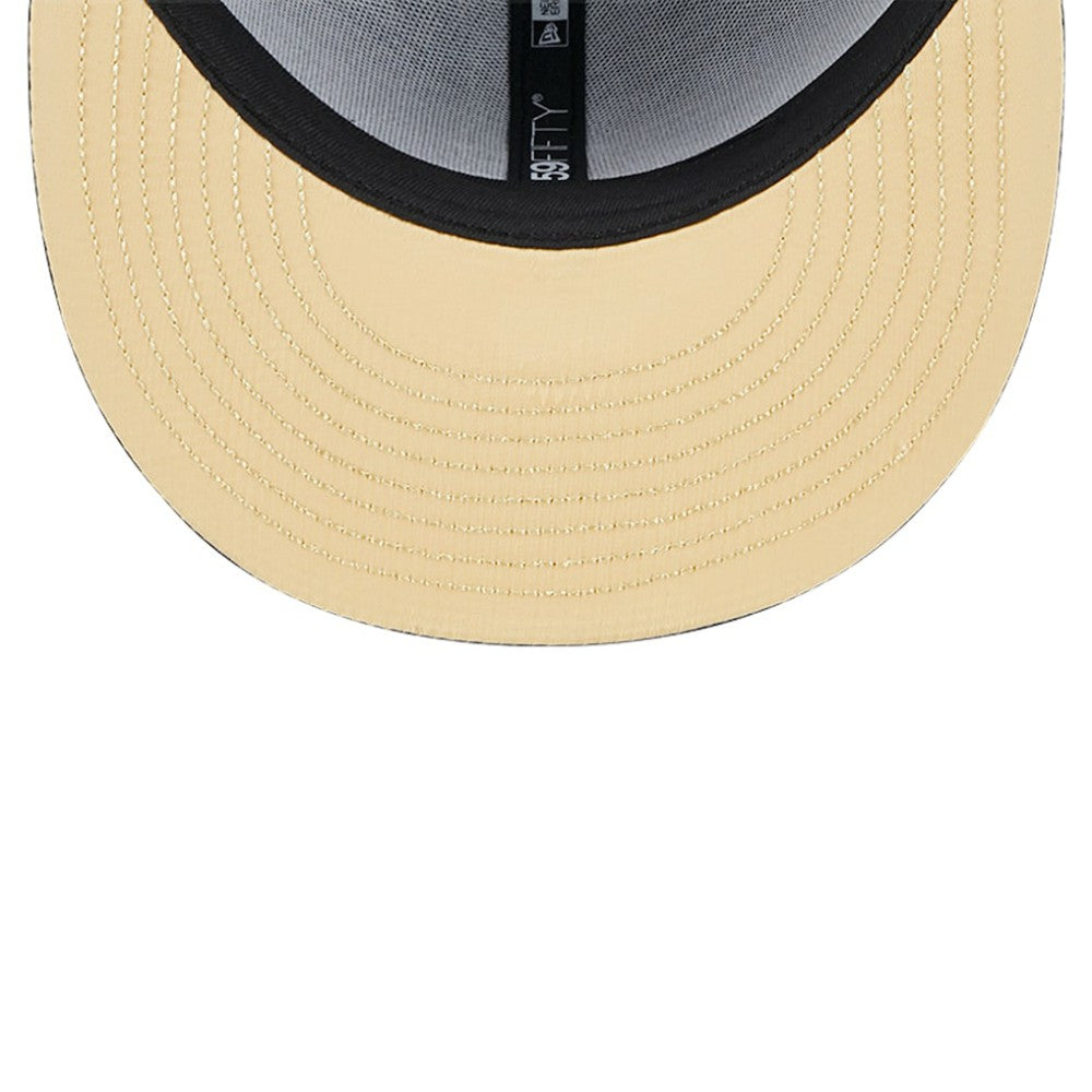 Chicago Cubs 59FIFTY Day Allover Fitted Hat Black