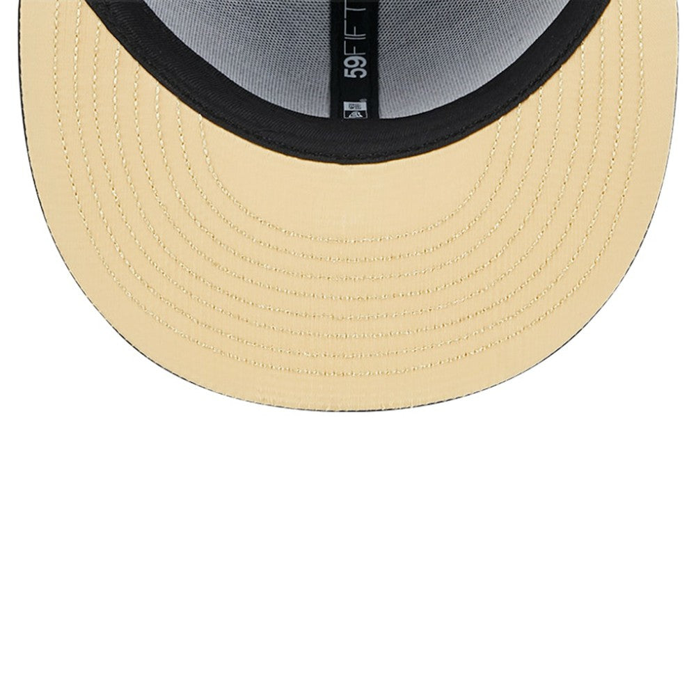 Chicago White Sox 59FIFTY Day Allover Fitted Hat Black
