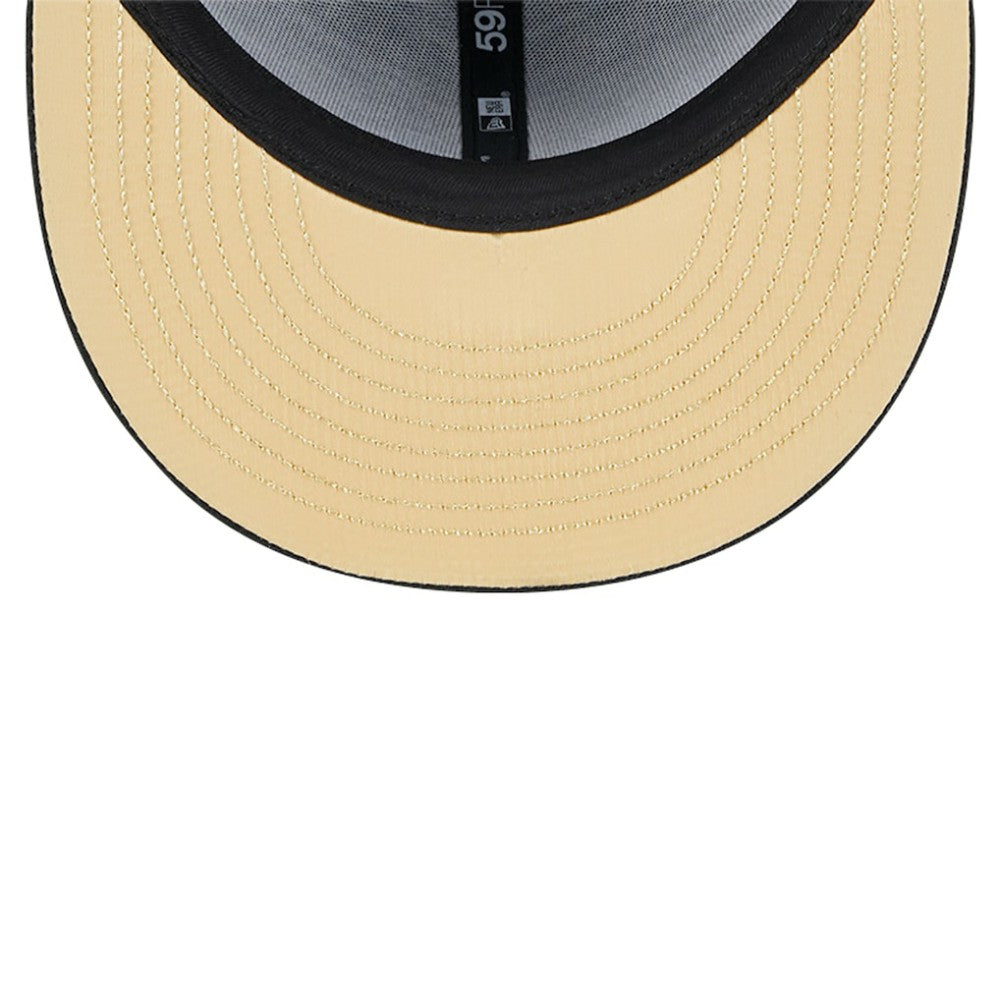 Athletics 59FIFTY Day Allover Fitted Hat Black