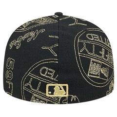 Detroit Tigers 59FIFTY Day Allover Fitted Hat Black