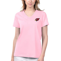 Arizona Cardinals Margaritaville Women's Game Time V-Neck T-Shirt - Pink outlet