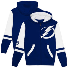 Tampa Bay Lightning Preschool Face Off Full-Zip Hoodie - Blue Hoodies