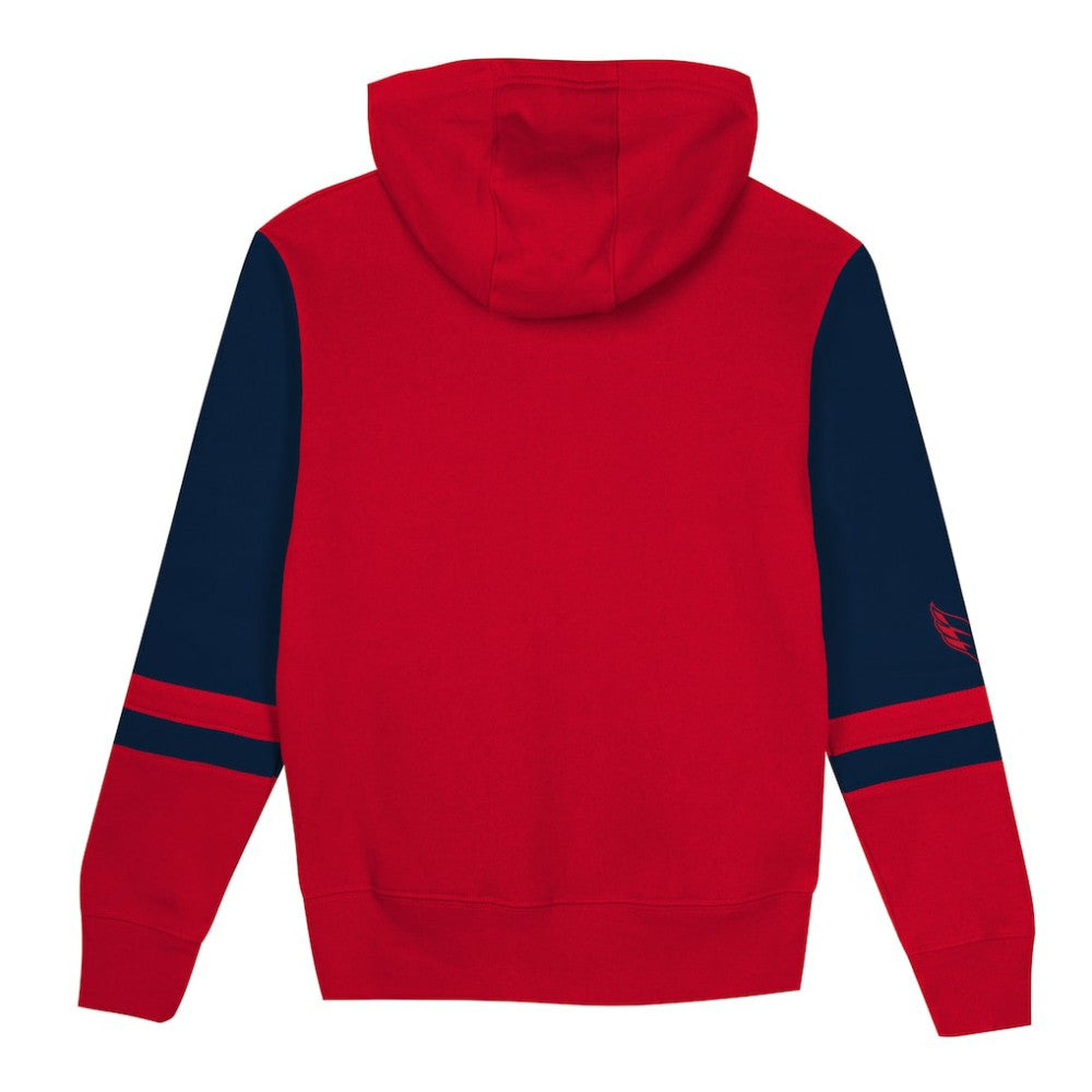 Washington Capitals Preschool Face Off Full-Zip Hoodie - Red Hoodies