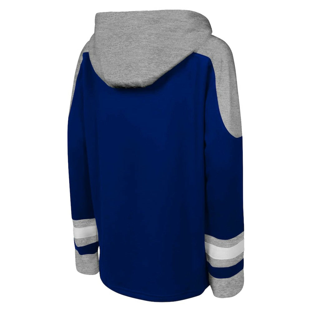 Tampa Bay Lightning Youth Ageless Must Have Home V-Neck Pullover Hoodie - Blue Hoodies