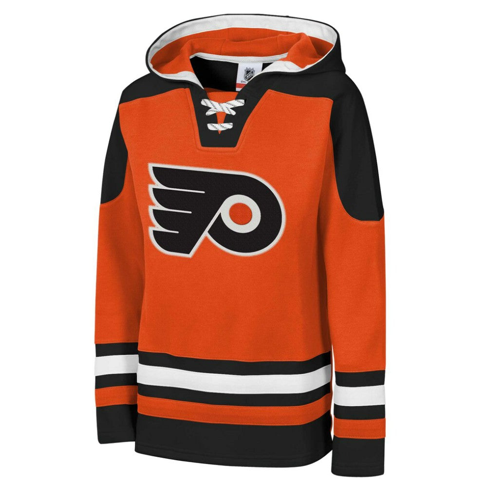 Philadelphia Flyers Youth Ageless Must Have Home V-Neck Pullover Hoodie - Orange Hoodies
