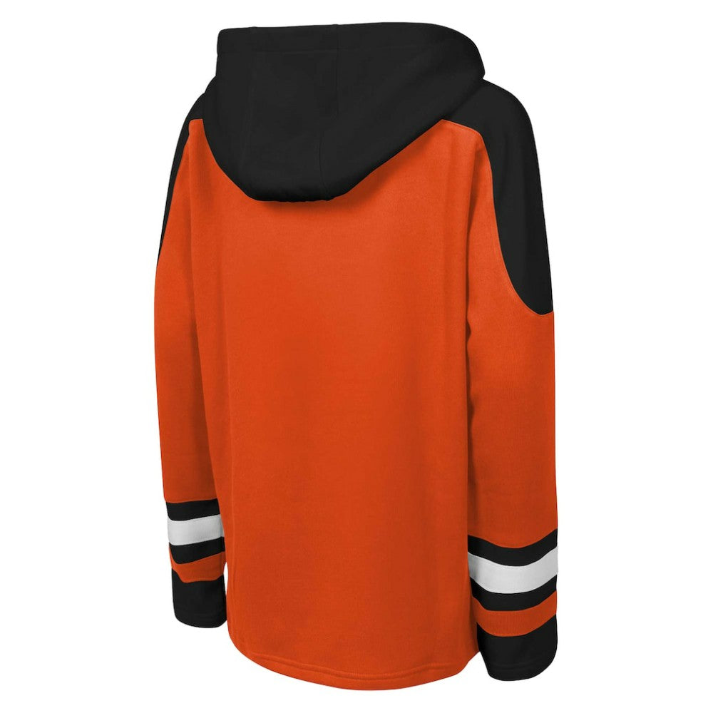 Philadelphia Flyers Youth Ageless Must Have Home V-Neck Pullover Hoodie - Orange Hoodies