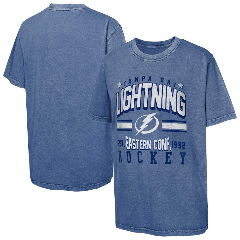 Tampa Bay Lightning Youth Sure Short T-Shirt - Blue T-shirts