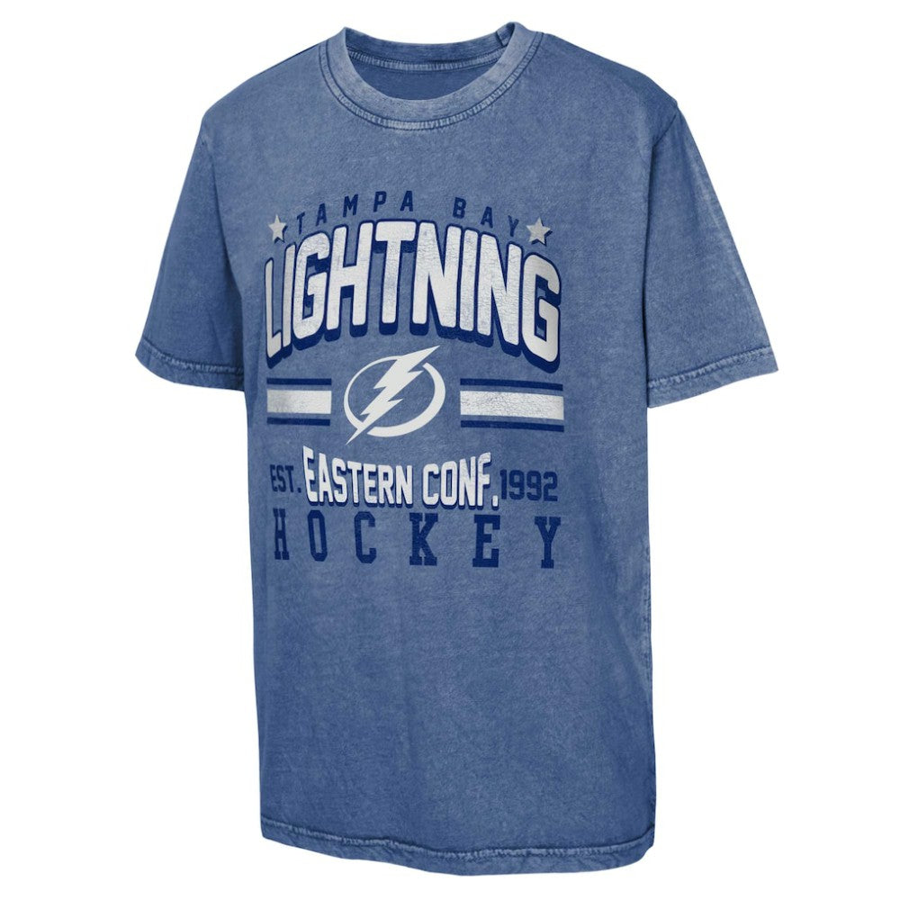 Tampa Bay Lightning Youth Sure Short T-Shirt - Blue T-shirts