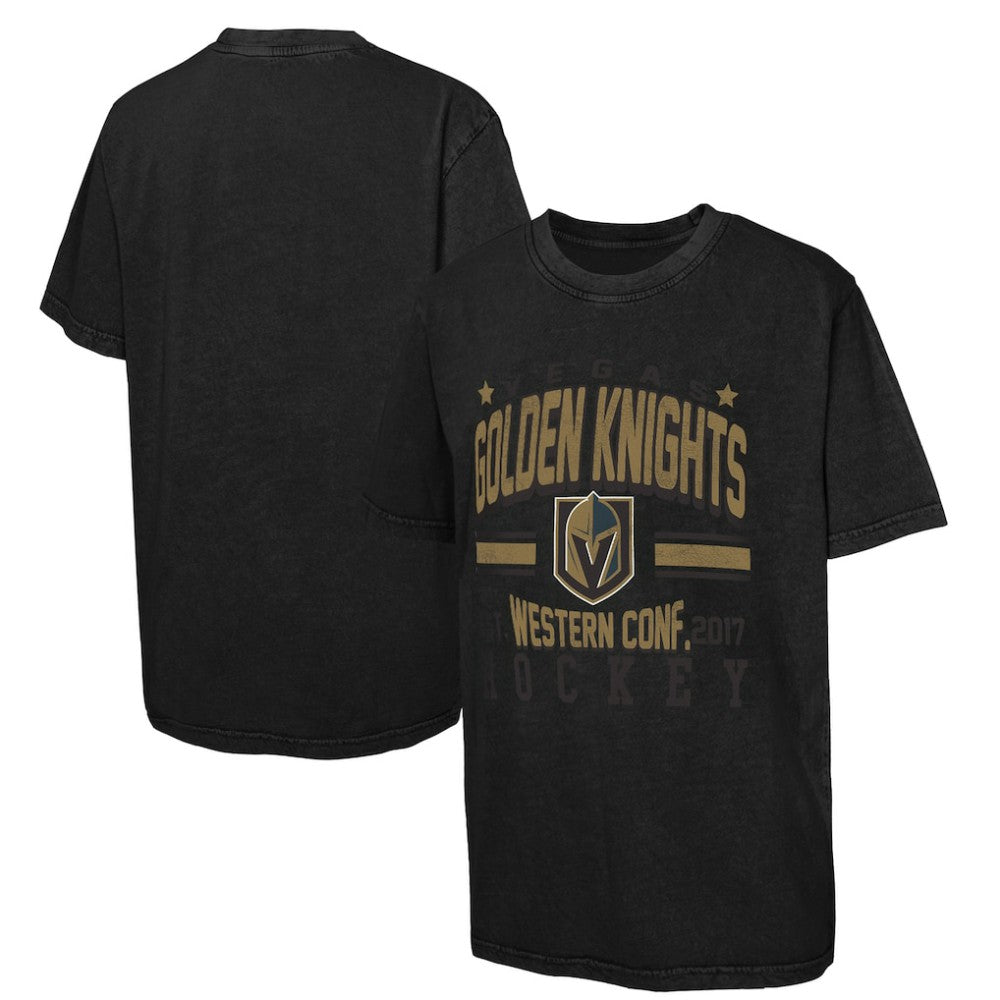 Vegas Golden Knights Youth Sure Short T-Shirt - Black T-shirts