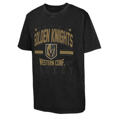 Vegas Golden Knights Youth Sure Short T-Shirt - Black T-shirts