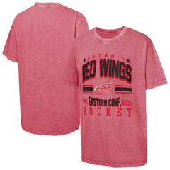 Detroit Red Wings Youth Sure Short T-Shirt - Red T-shirts