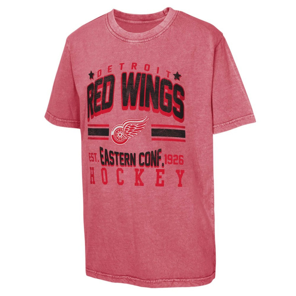 Detroit Red Wings Youth Sure Short T-Shirt - Red T-shirts