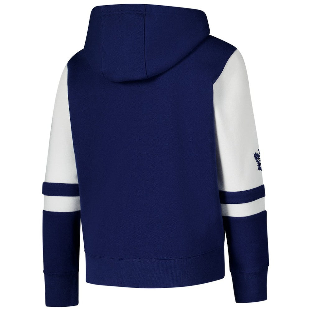 Toronto Maple Leafs Youth Face Off Full-Zip Hoodie - Blue Hoodies