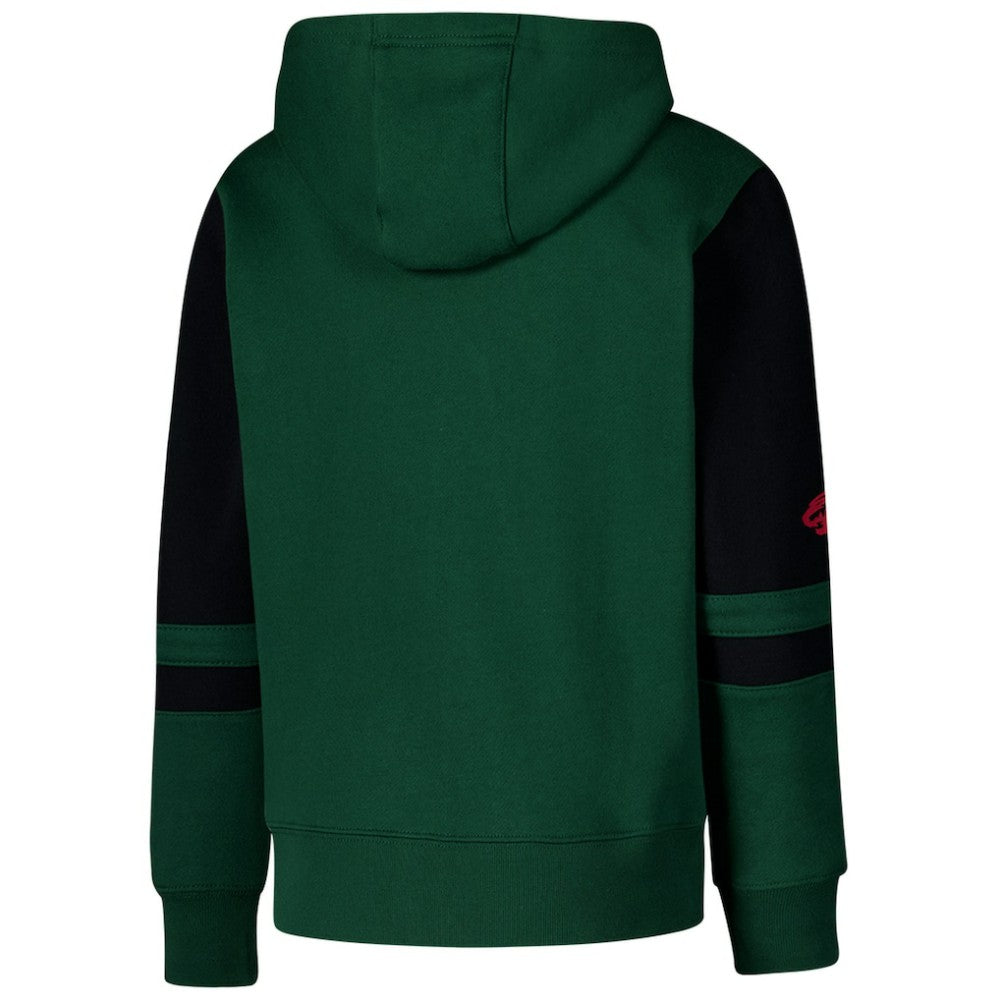 Minnesota Wild Youth Face Off Full-Zip Hoodie - Green Hoodies