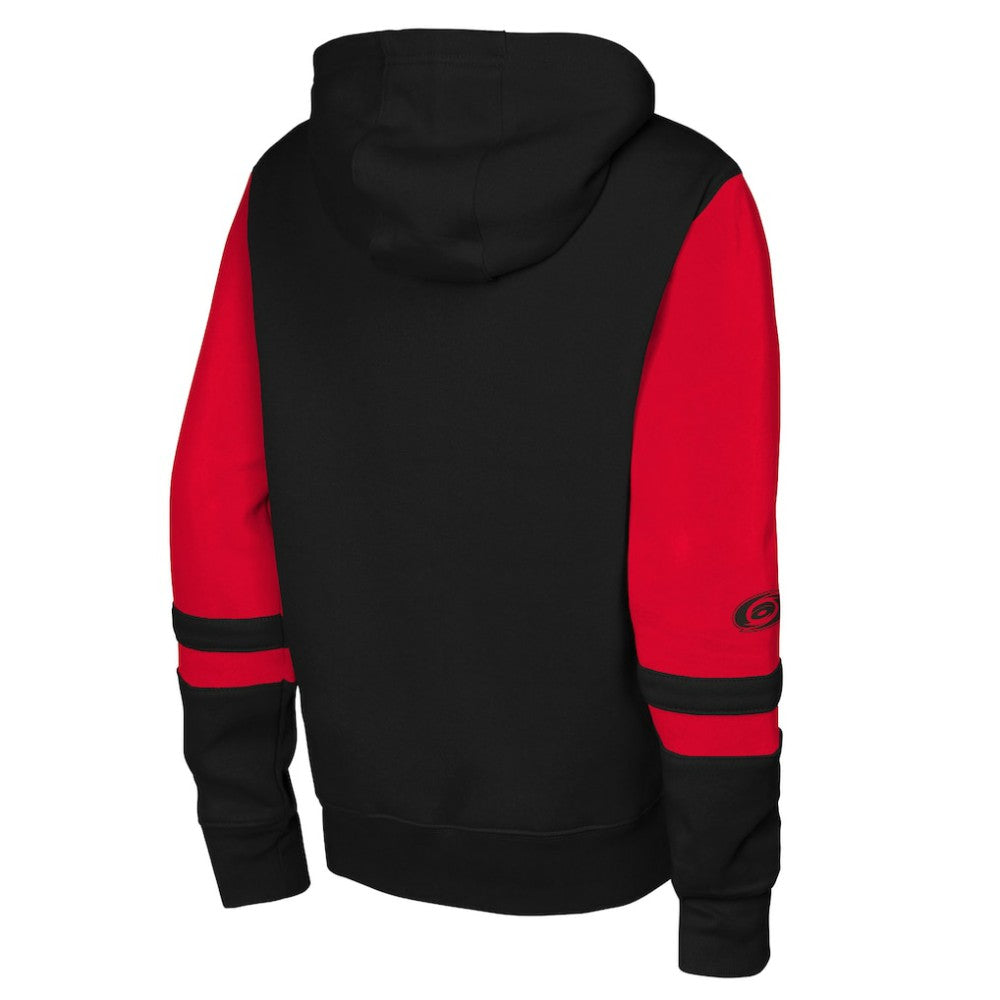 Carolina Hurricanes Youth Face Off Full-Zip Hoodie - Black Hoodies