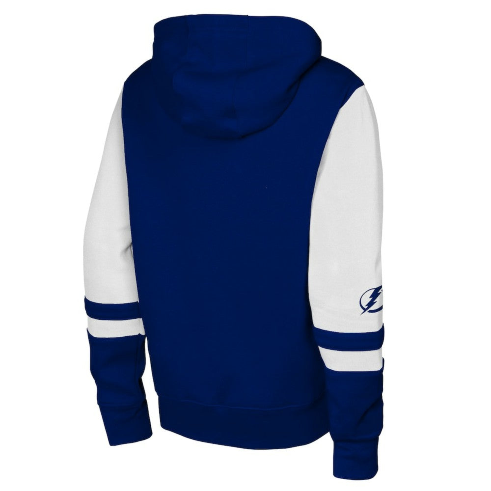 Tampa Bay Lightning Youth Face Off Full-Zip Hoodie - Blue Hoodies