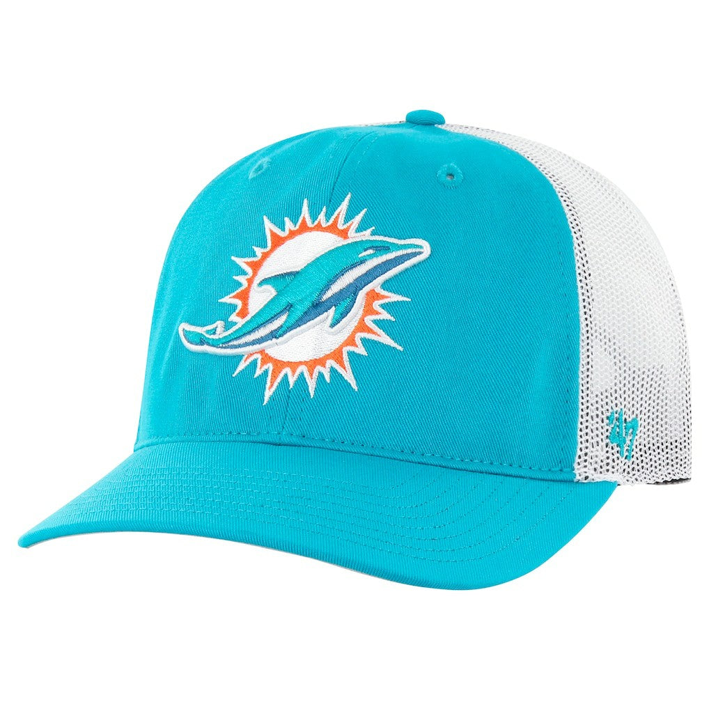 Miami Dolphins '47 Youth Trucker Adjustable Hat - Aqua/White discount