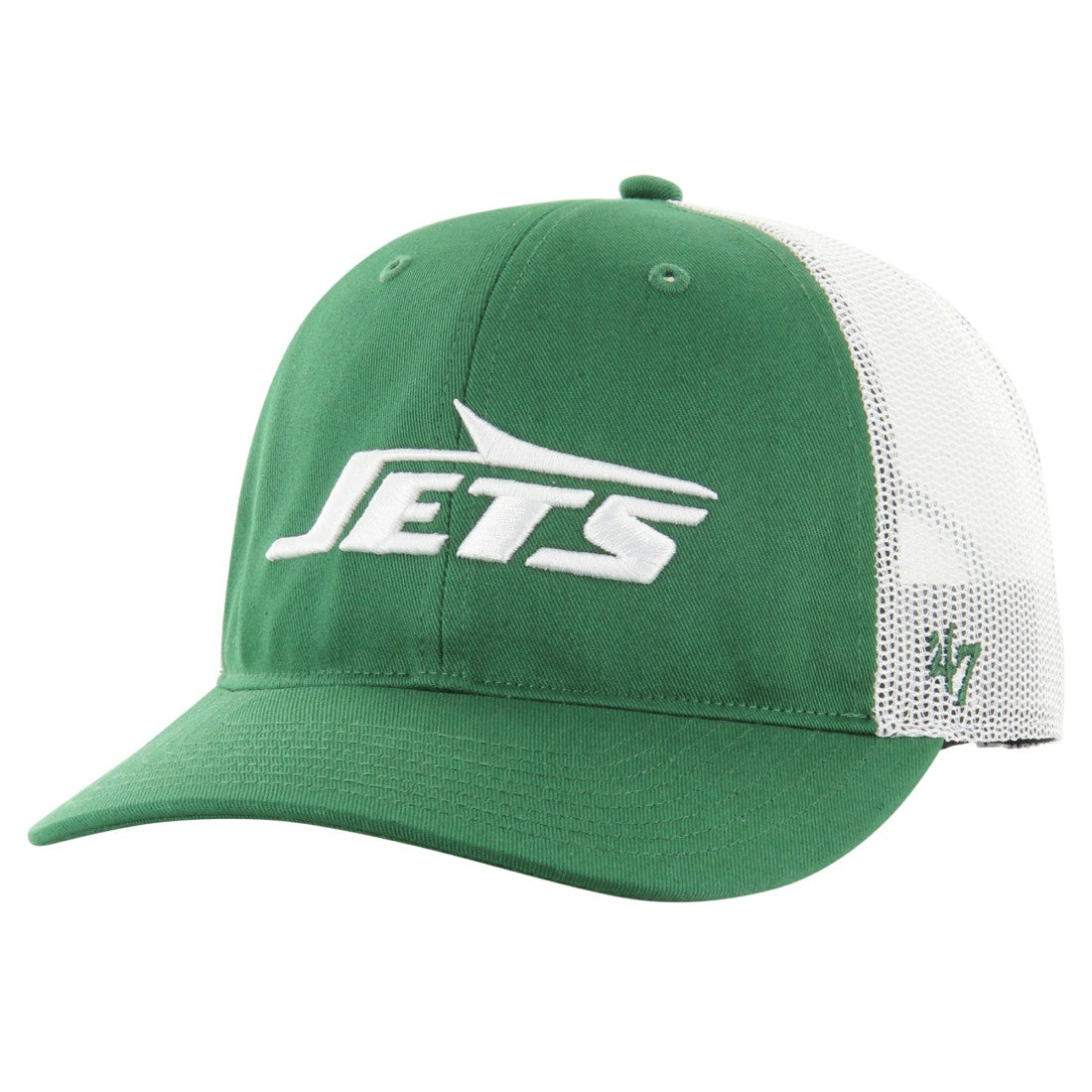 New York Jets '47 Youth Trucker Adjustable Hat - Green/White on sale