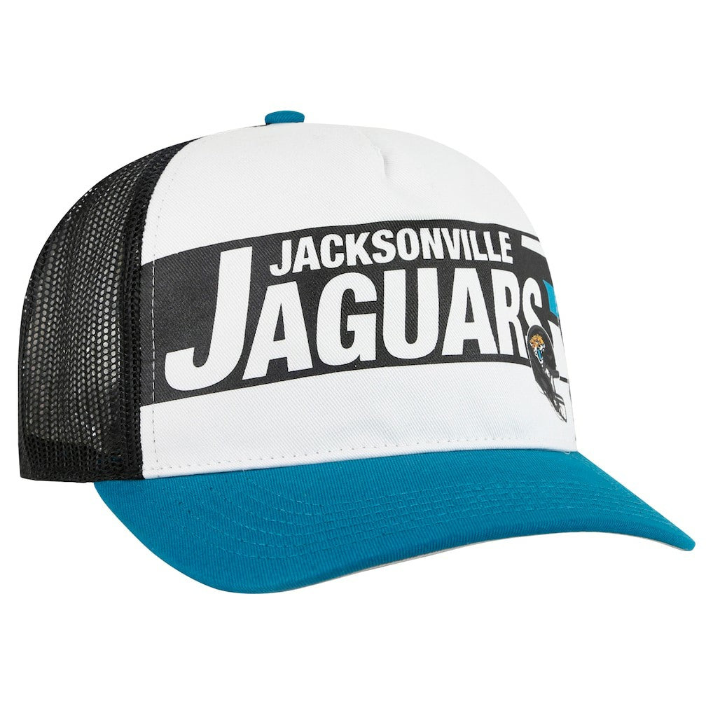 Jacksonville Jaguars '47 Youth Trucker Adjustable Hat - White/Teal cheap