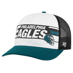 Philadelphia Eagles '47 Youth Trucker Adjustable Hat - White/Midnight Green for sale