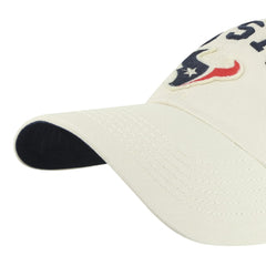 Houston Texans '47 Clubhouse Faber Clean Up Adjustable Hat - Cream for sale
