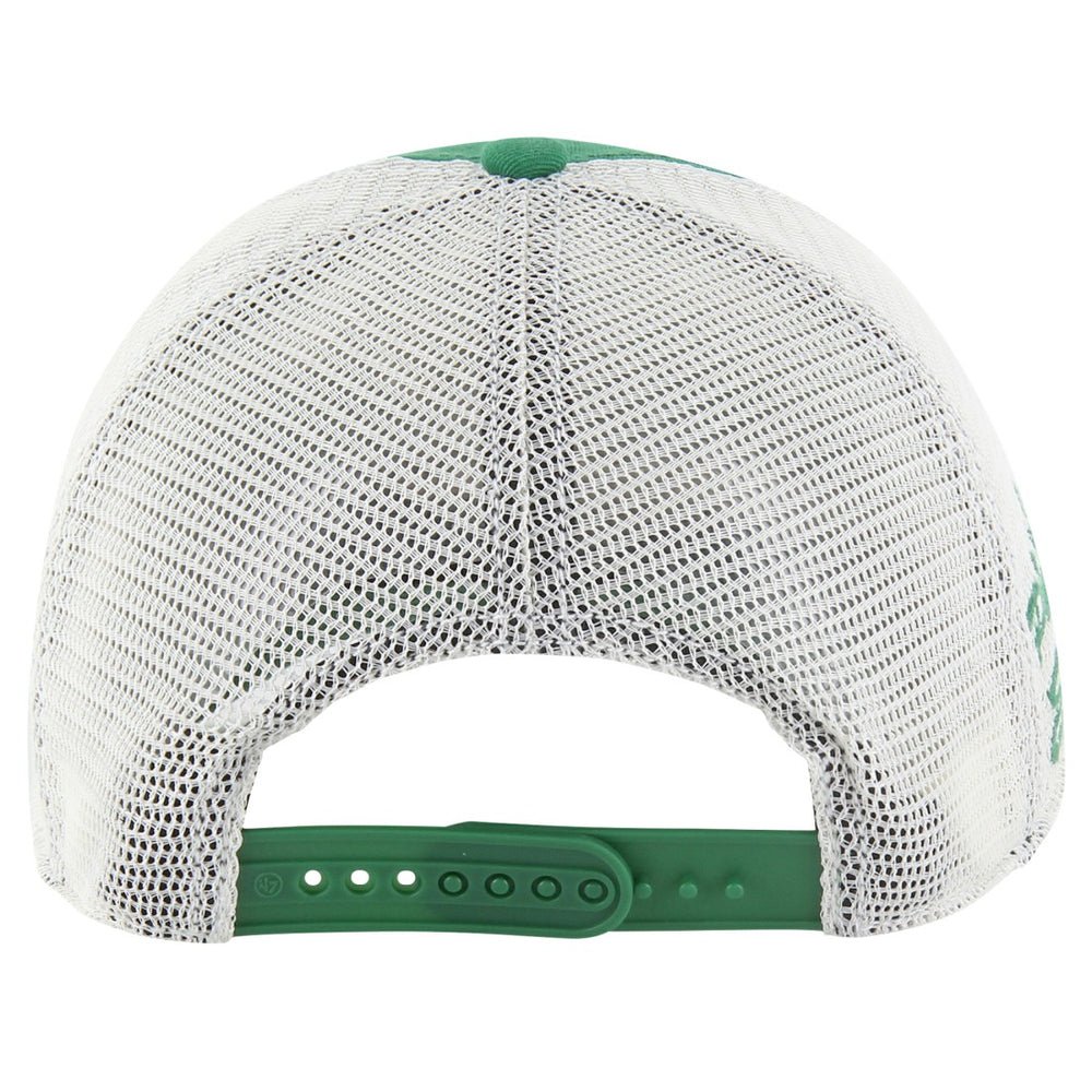New York Jets '47 Throwback Clubhouse Boon Clean-Up Trucker Adjustable Hat - Kelly Green cheap