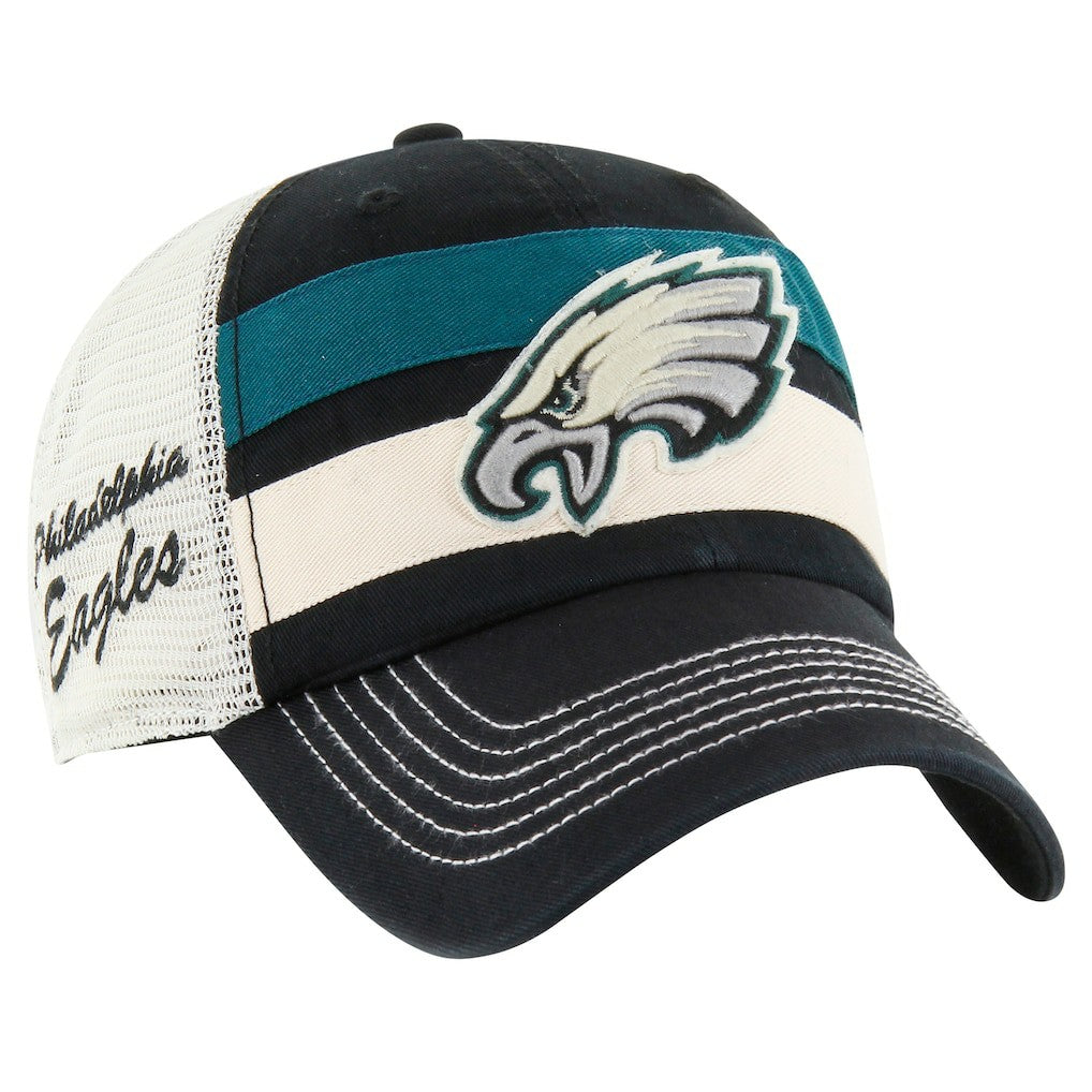Philadelphia Eagles '47 Clubhouse Boon Clean-Up Trucker Adjustable Hat - Black discount